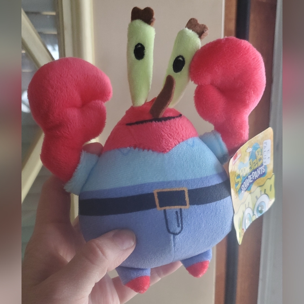 Mr. Krabs Plush Toy - Spongebob Squarepants 2025 NWT